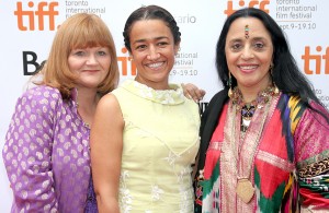 Actresses Lesley Nicol, Zita Sattar and Ila Arun attend the 'West Is West' Premiere held at Roy Thompson Hall during the 35th Toronto International Film Festival (Pictures by Mahesh Abeyewardene)