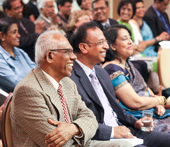 Professor Suwanda H. J. Sugunasiri, founder of the Nalanda College of Buddhist Studies, Faculty of Divinity, Trinity College at the University of Toronto, Professor  Chelva Kanaganayakam Department of English; Director, Centre for South Asian Studies, University of Toronto with Chitranganee Wagiswara Sri Lanka High Commissioner. (Pictures by The Sri Lanka Reporter)