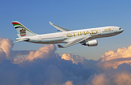 Etihad Airbus A330 aircraft 