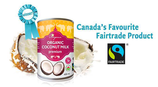 Arayuma Organic Coconut Milk.