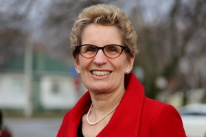 Ontario Premier Wynne.