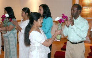 Highlights from the ceremony at Toronto Maha Vihara.