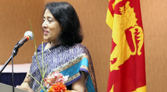 Chitranganee Wagiswara High Commissioner of Sri Lanka in Canada. (File Picture Mahesh Abeyewardene)