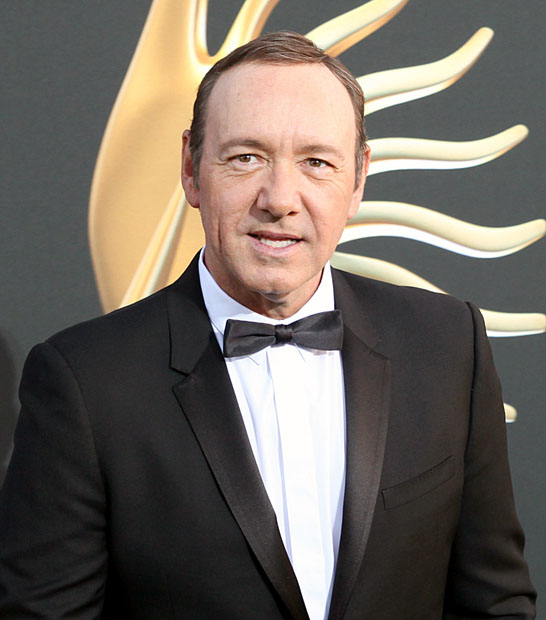 US actor Kevin Spacey arrives for the IIFA awards show.