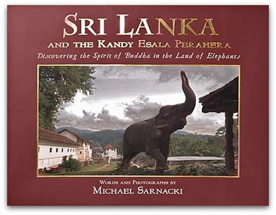 Sarnacki's book contains 300 photographs of Sri Lanka.