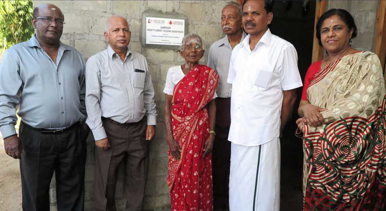 18 families were supported by Canadian Tamils in the first stage (Picture by CTC)