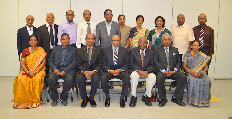 Tamil Senior's Association group photo.